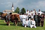 SDH Líšnice soutěží o titul Dobráci roku. Historická ukázka na oslavách 125 let založení sboru.