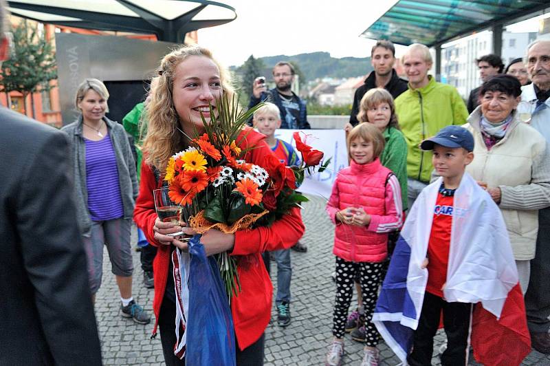 Michaela Stránská po návratu z MS v běhu do vrchu.