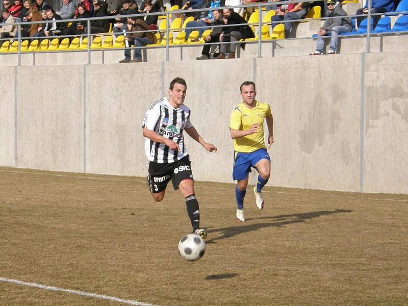 Fotbalistům Jiskry Ústí nad Orlicí se v prvním utkání jara nedařilo.