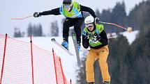 Na Dolní Moravě si to rozdali o medaile skicrossaři.