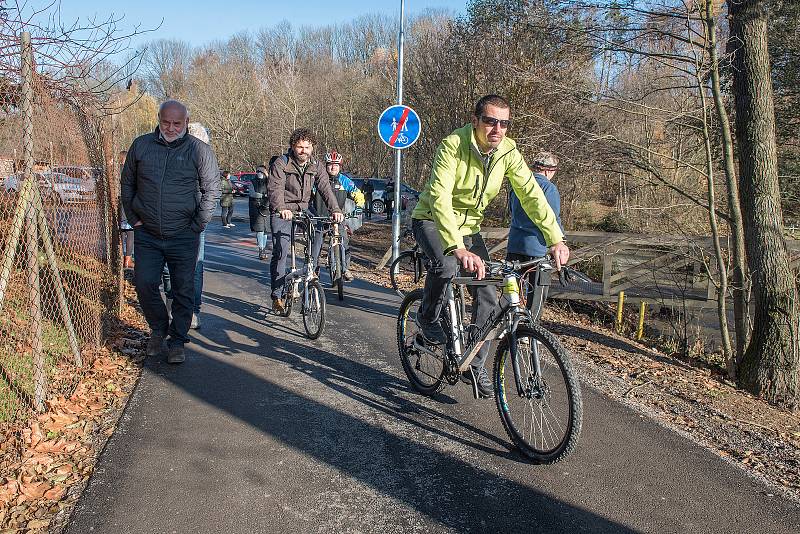 Cyklostezka mezi Českou Třebovou a Rybníkem se slavnostně otevřela 9. listopadu. FOTO: Město Česká Třebová