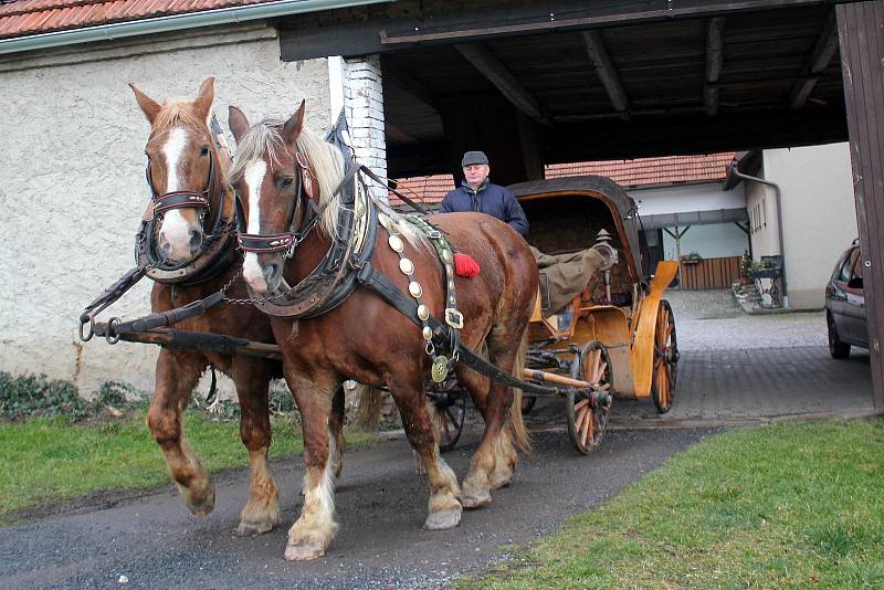 Poslední únorová sobota byla ve Voděradech ve znamení masopustu.