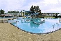 Na snímku je aquapark v Ústí nad Orlicí.