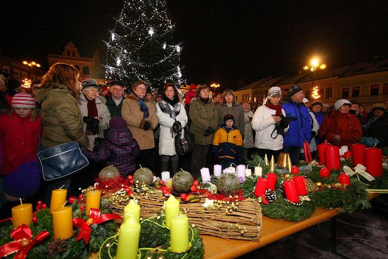 Ze zahájení Ústeckého adventu 2010.