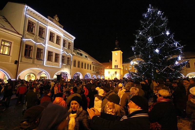 Ze zahájení Ústeckého adventu 2010.