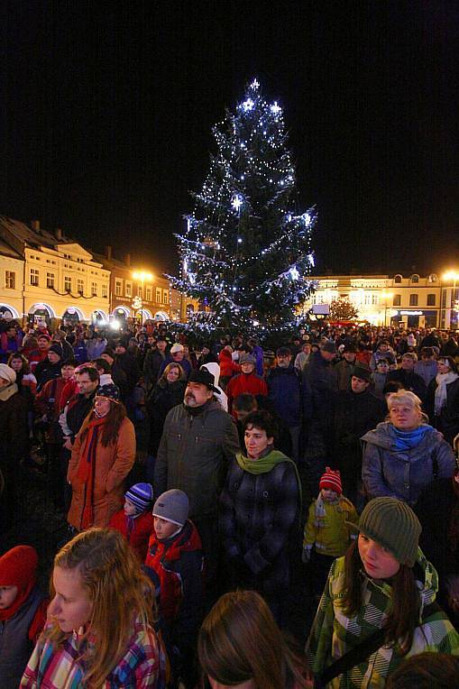 Ze zahájení Ústeckého adventu 2010.