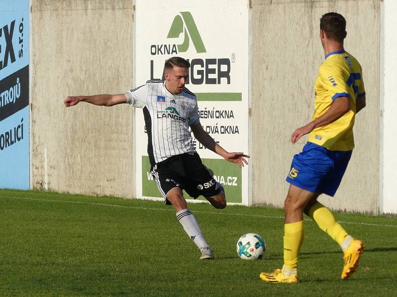 Česká fotbalová liga: TJ Jiskra Ústí nad Orlicí - FC Písek.