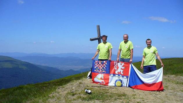 Obnova Jubilejní karpatské stezky z Užhorodu do Ždenijeva.