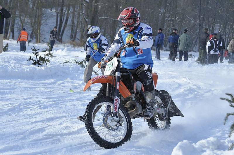 Motoskijöring Klášterec nad Orlicí.