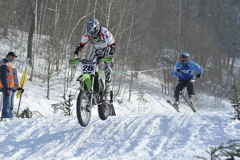 Motoskijöring Klášterec nad Orlicí.