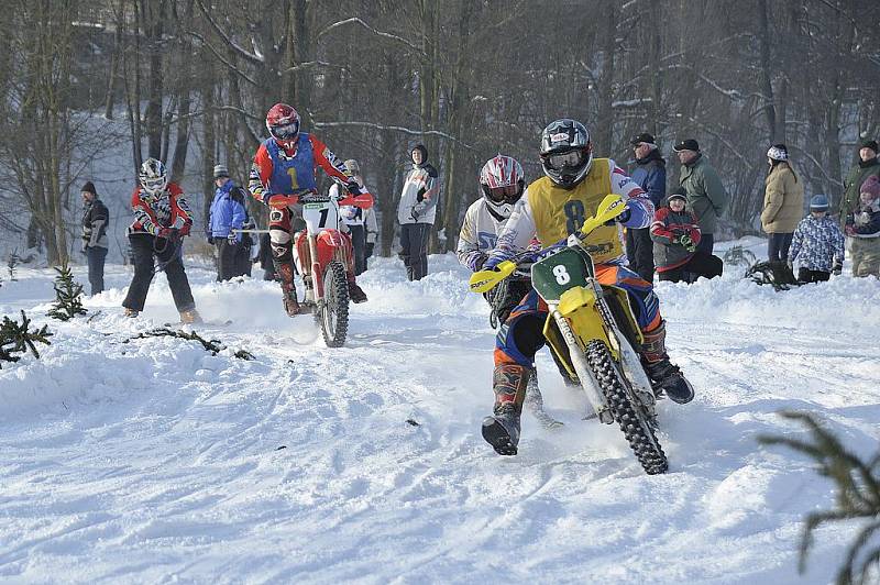 Motoskijöring Klášterec nad Orlicí.