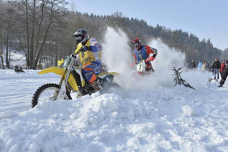 Motoskijöring Klášterec nad Orlicí.