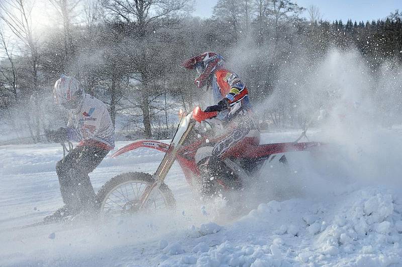 Motoskijöring Klášterec nad Orlicí.