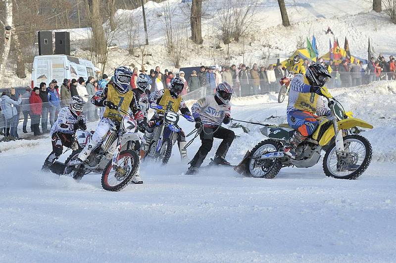 Motoskijöring Klášterec nad Orlicí.