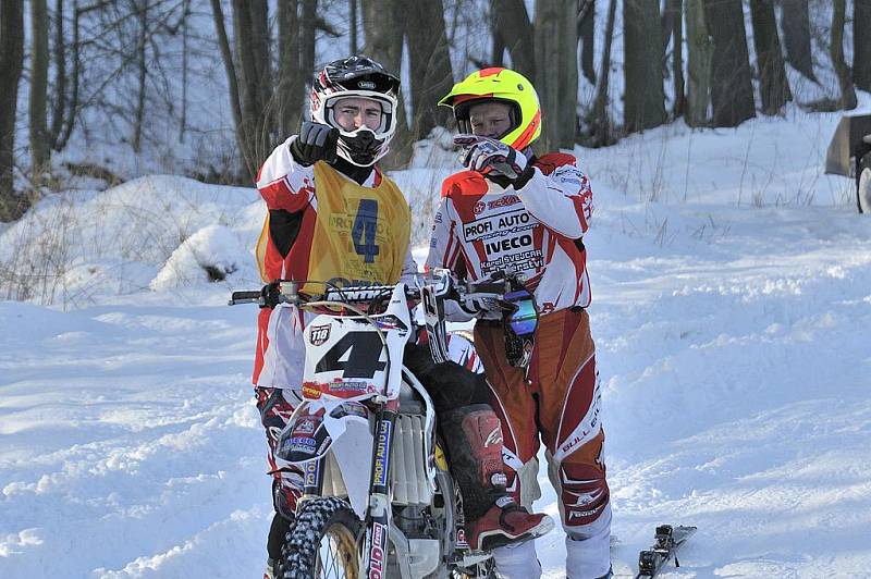 Motoskijöring Klášterec nad Orlicí.