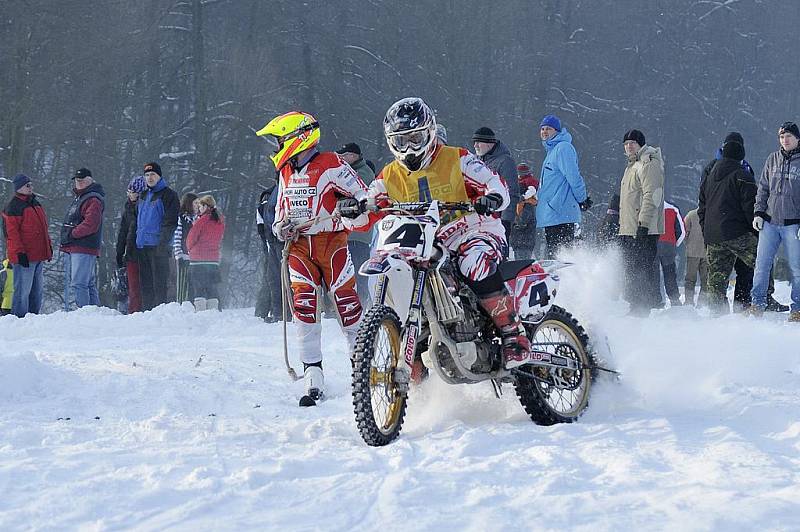 Motoskijöring Klášterec nad Orlicí.