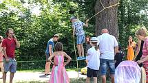 V sobotu se ve vysokomýtských Jungamnnových sadech konal rodinný festival.