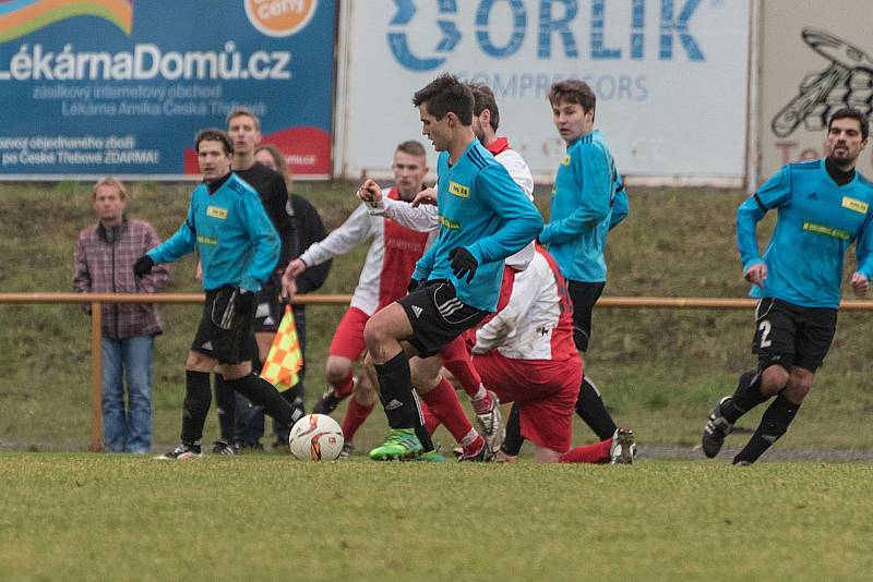 Krajský přebor ve fotbale: Česká Třebová - Heřmanův Městec.