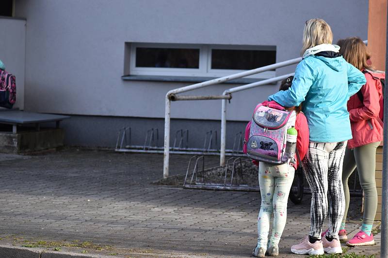 Do školy se dnes těšily také děti ze Základní školy Svatopluka Čecha v Chocni