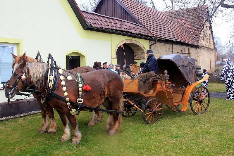 Poslední únorová sobota byla ve Voděradech ve znamení masopustu.