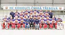 Kohouti z České Třebové, vírtězný tým krajské hokejové ligy 2023/2024.