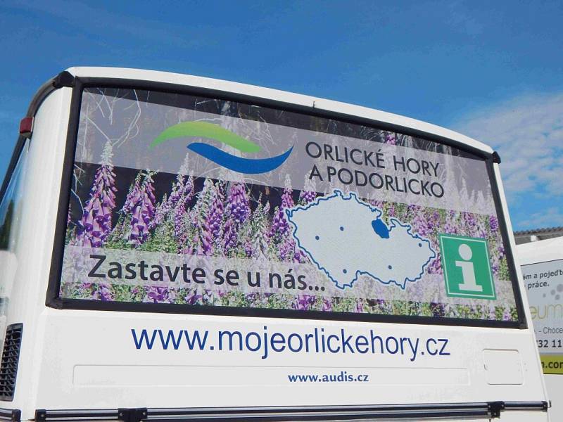 Infobus Orlických hor a Podorlicka.