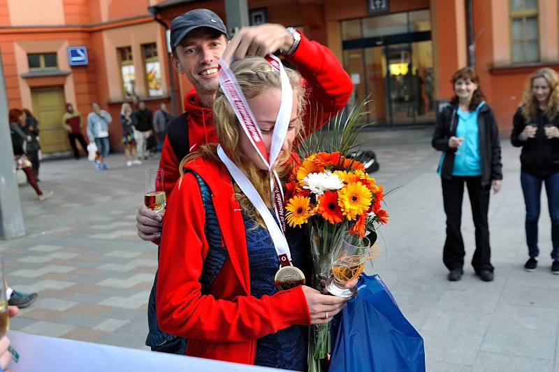 Michaela Stránská po návratu z MS v běhu do vrchu.