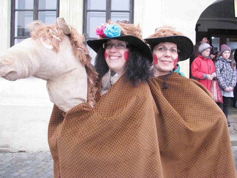 Masopust v Jablonném nad Orlicí.