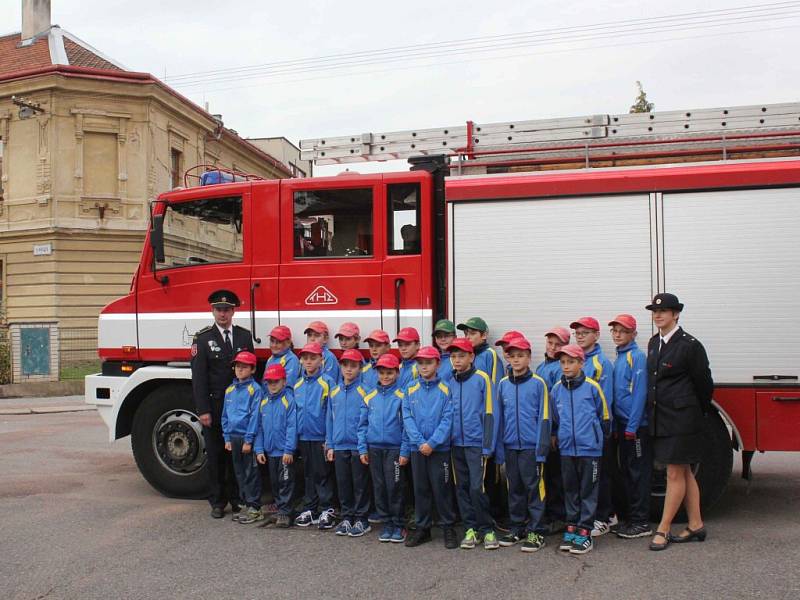 z oslav 145. výročí založení první hasičské organizace v Chocni.