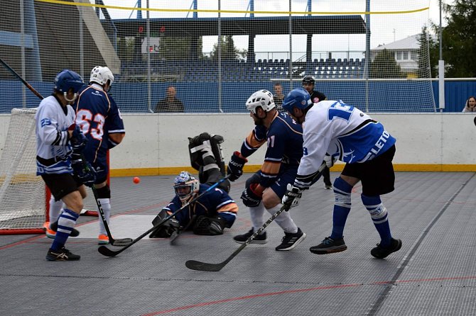 SK Hokejbal Letohrad vs. Elba DDM Ústí nad Labem.