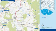Uvažované trasy dvouproudé přeložky I/43 z Mladějova do Lanškrouna