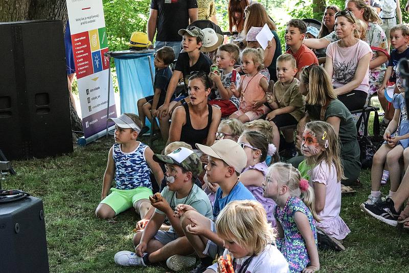 V sobotu se ve vysokomýtských Jungamnnových sadech konal rodinný festival.