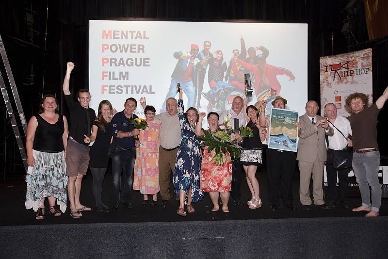 Ze slavnostního galavečera Mental Power Prague Film Festivalu.