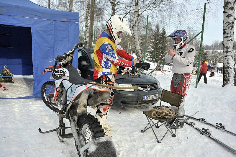 Motoskijöring Studené.