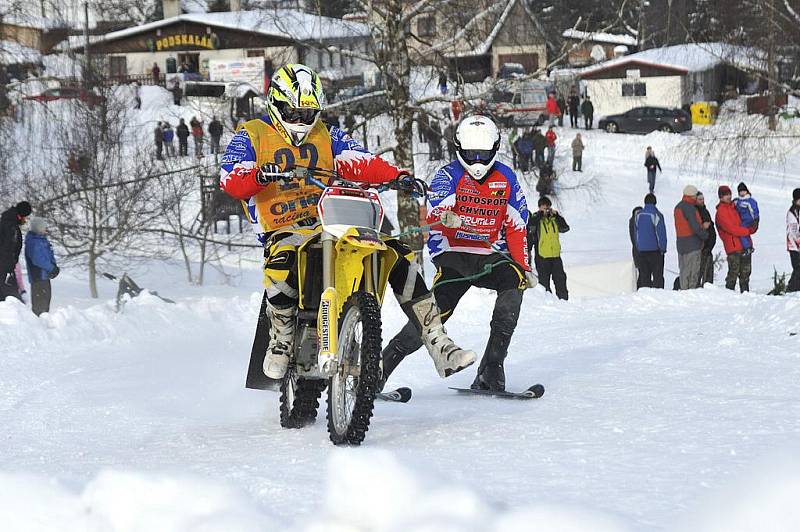 Motoskijöring Studené.