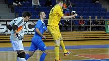 Utkání Chance futsal ligy Helas Brno - Nejzbach V. Mýto (2:2).