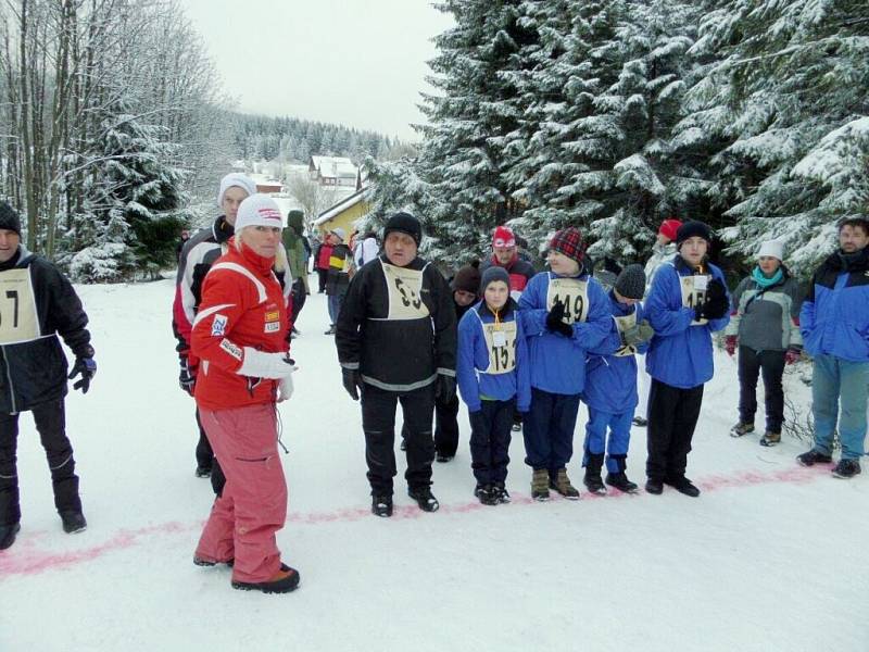 Sportovci Sportovního klubu Radost Žampach. 