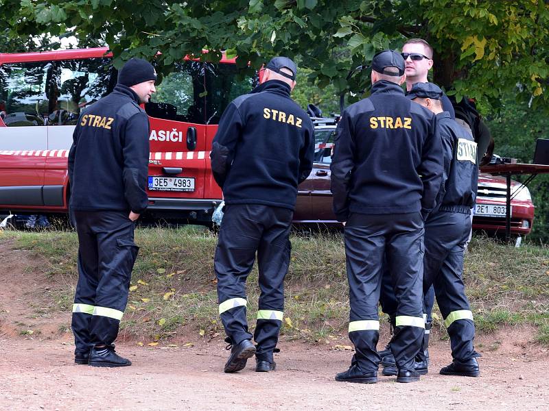 Mistrovství záchranných týmů HZS Pardubického kraje a složek integrovaného záchranného systému na Pastvinách.