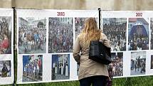 Rozsáhlá expozice fotografií z historie konání akce Město v pohybu – Týden dobré pohody.