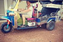 Tuktukem z Thajska až na Moravu.