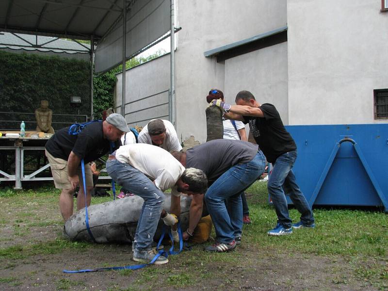 Slavnostní ukončení Hlínafestu v Lanškrouně. 