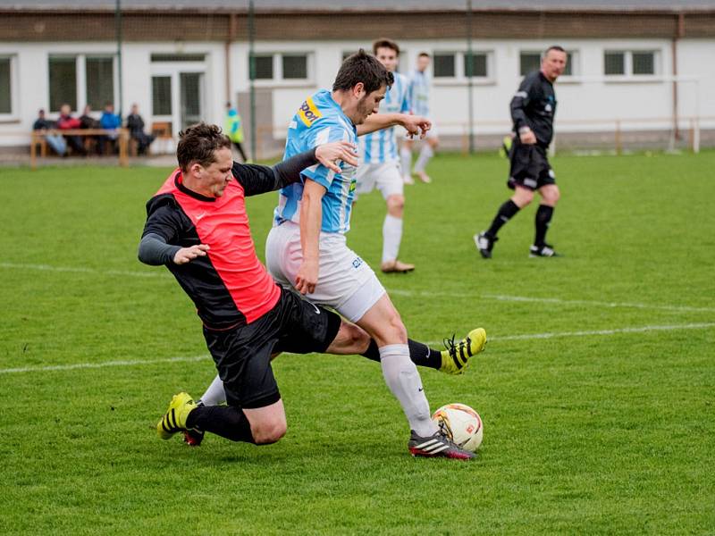 Krajský přebor ve fotbale: Česká Třebová - Slatiňany.