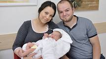 Ella Stránská je první radostí pro Ilonu a Filipa ze Sloupnice. S váhou 3510 g se narodila 11. 6. v 4.48 hodin.