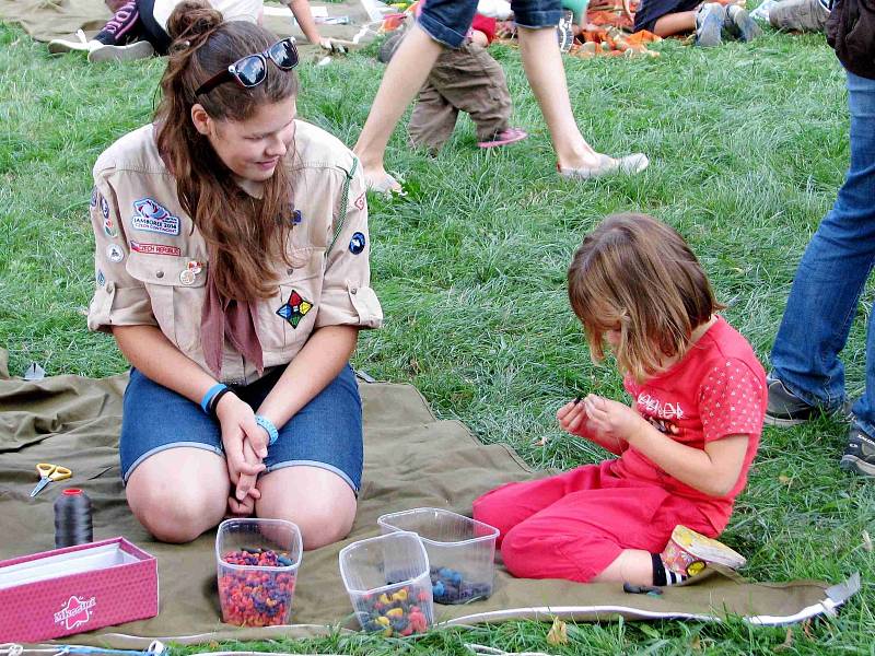 Afrikafest v Chocni - odpolední program pro děti.