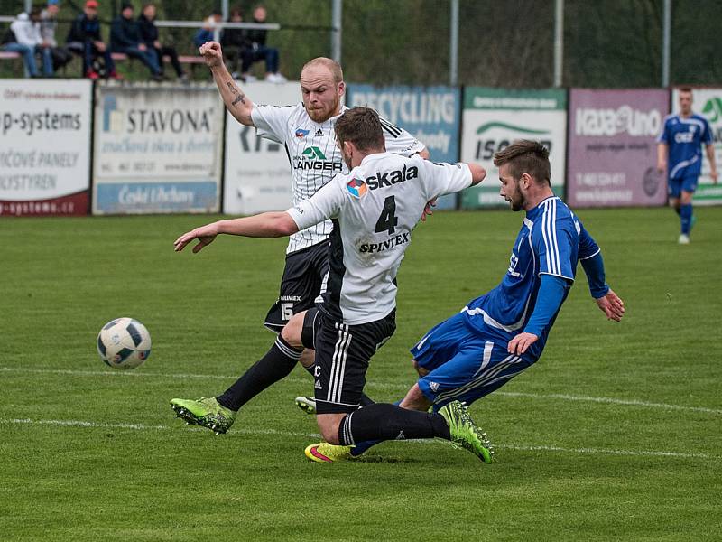 Fotbalová Fortuna Divize C: Jiskra Ústí nad Orlicí - FK Letohrad.