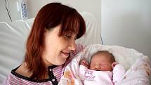Kristýna Moláčková se narodila 14. 3. v 16.34 hodin Lucii z Chocně. Při narození vážila 3,600 kg.