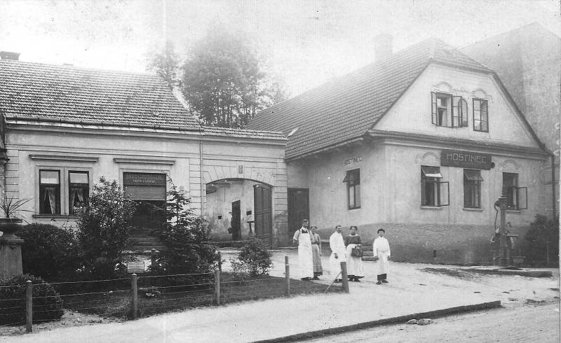 Hostinec Na Kopečku, počátek 20. století. Zdroj: Orlické muzeum Choceň