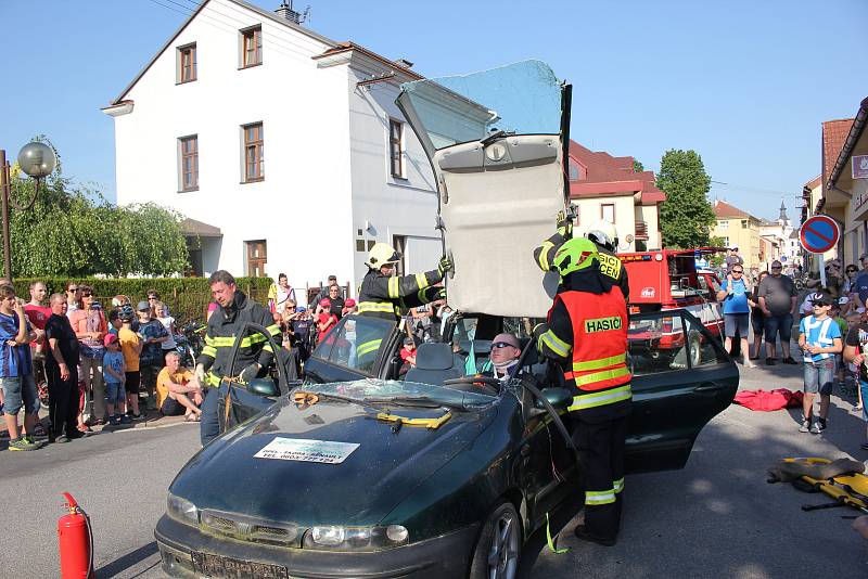 Hasiči v Chocni slavili svatého Floriána.