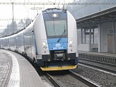 Nový vlak InterPanter v Ústí nad Orlicí.