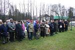 Pietní akt v Žamberku u příležitosti 66. výročí tragického konce skupiny BARIUM 15. ledna 2011.